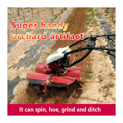 65 KG Tilling Machine Ultimo modello per la coltivazione di piccoli terreni a 4 KM / h velocità di lavoro