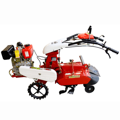 Coltivatore a quattro ruote motrici per l'agricoltura a mano Puah Diesel Mini Tiller per frutteto