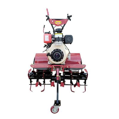 Trasmissione a tutte le marce Mini Power Tiller per paddy field e terra asciutta Trazione a quattro ruote