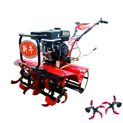 Larghezza di lavoro regolabile 45-85 cm Mini Tiller con trasmissione automatica e cintura