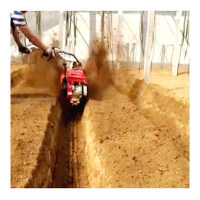 Motore diesel mini-tiller da 150 kg per attrezzature agricole e macchine per il disboscamento