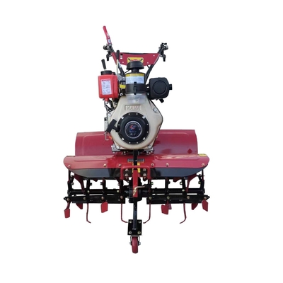 Coltivatore agricolo Nuovo design 173F Motore diesel a quattro ruote motrici Mini Power Tiller