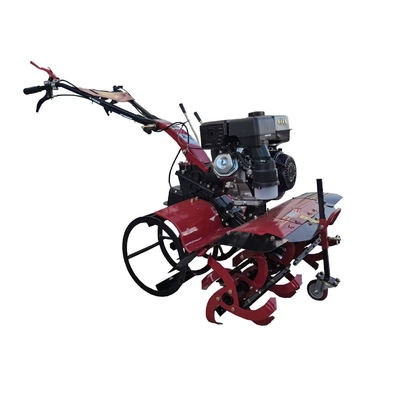 177F Motore a benzina trasmissione a tutte le marce quattro ruote motrici Mini Power Tiller Cultivator