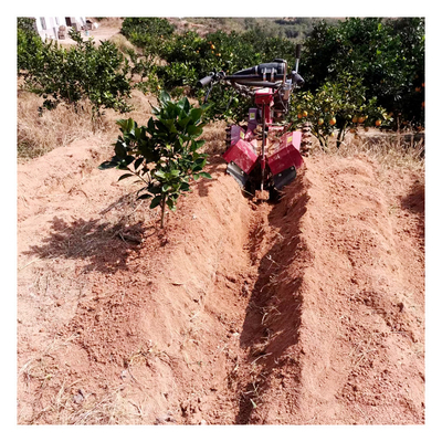 4KM/h Velocità di lavoro Motore a benzina Mini Power Tiller Power Weeder Rotavator Cultivator