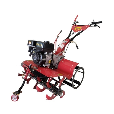 Nuovamente progettato 170F Motore a benzina 4WD Mini Power Tiller Cultivator Compact per la fattoria