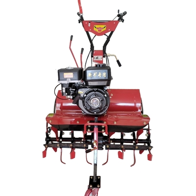 Nuovamente progettato 170F Motore a benzina 4WD Mini Power Tiller Cultivator Compact per la fattoria