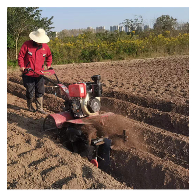 186F Mini Power Tiller a quattro ruote motrici direttamente collegato alla trasmissione a tutte le marce