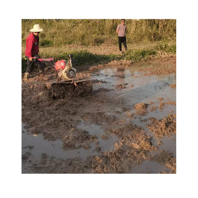 186F Mini Power Tiller a quattro ruote motrici direttamente collegato alla trasmissione a tutte le marce