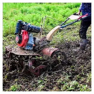 Raggiungi di più in meno tempo con il nostro Tiller rotativo 170F/173F 4WD Mini Power Tiller