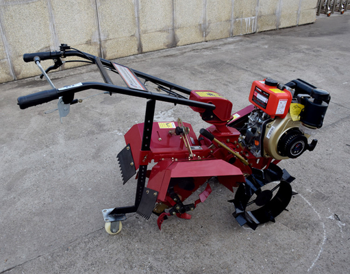 65 KG Multipurpose Diesel Engine Tiller Cultivator per verdura e frutteto Durable
