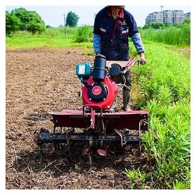 Mini Tiller con trasmissione a 4 ruote con dimensione 1100*1050*880mm e velocità di lavoro di 4 km/h