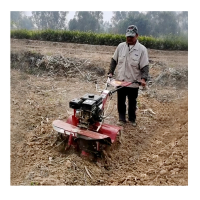 160*62*108cm Coltivatore multiuso Diesel Mini Tiller rotante per agricoltura versatile