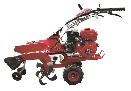Trasmissione 170F Motore a benzina a quattro ruote motrici Mini Power Tiller Cultivator