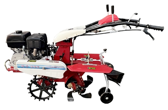 177F Motore a benzina a quattro ruote motrici Mini Power Tiller Cultivator per necessità agricole