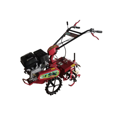 177F Motore a benzina a quattro ruote motrici Mini Power Tiller Cultivator per agricoltura e giardino