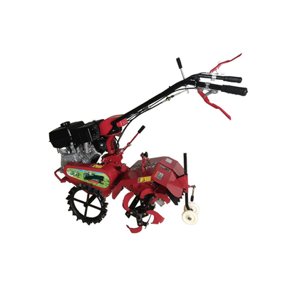 177F Motore a benzina a quattro ruote motrici Mini Power Tiller Cultivator per agricoltura e giardino
