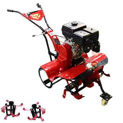 Operazione di risparmio di manodopera Mini Power Tiller Farm Cultivator con larghezza regolabile di tillage