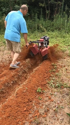 65 KG Compact 170F Mini Power Tiller a quattro ruote motrici per la gestione agricola