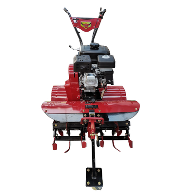 Motore a benzina 170F a quattro ruote motrici Mini Power Tiller Cultivator per agricoltura e giardino