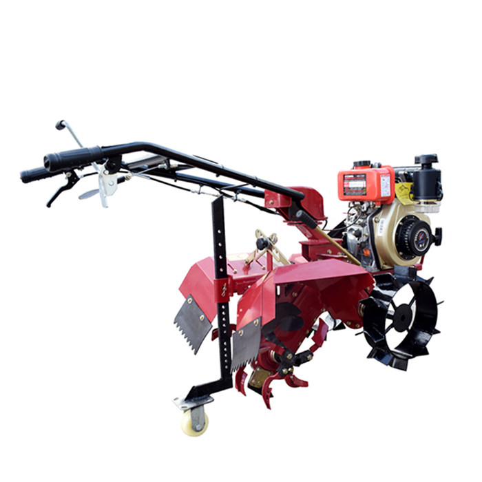 70 cm di larghezza di lavoro erbaccia di frutteto 4,05KW motore diesel Mini Tiller per erbacce potenti