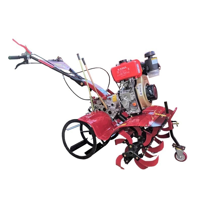 Progettazione di un mini-coltivatore a trasmissione a tutte le marce per l'erbazzatura e il raccolto rotativo