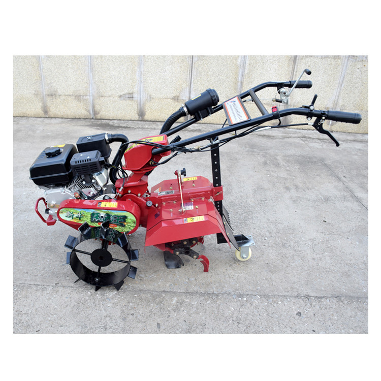 Gestione della struttura degli ingranaggi Mini Power Tiller con larghezza di lavoro di 70 cm e motore a benzina