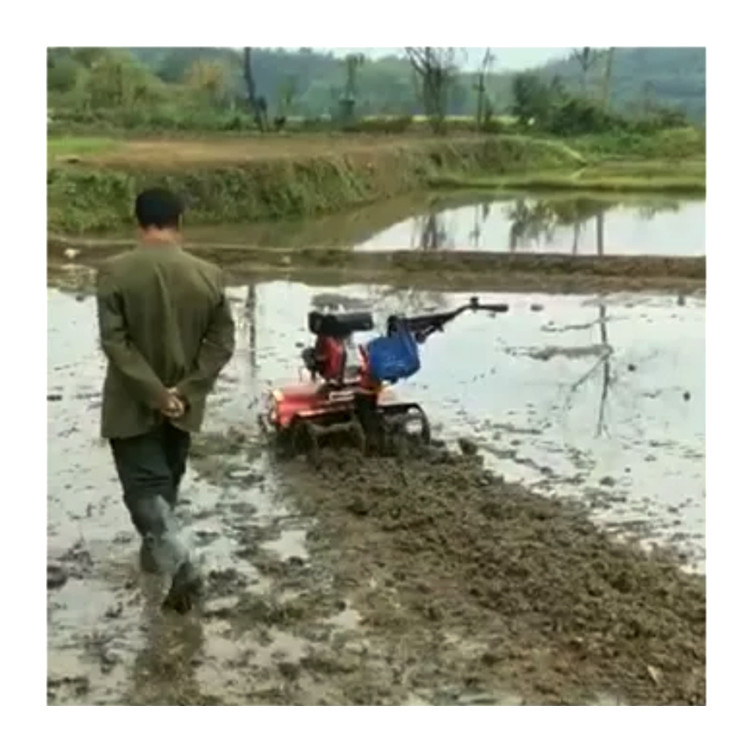 Velocità di lavoro 4KM/h Inizio manuale coltivatore manuale per lavori agricoli e giardinieri convenienti