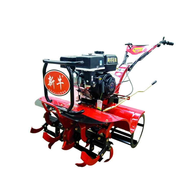 Larghezza di lavoro regolabile e larghezza di raccolta Mini Tiller con trazione a quattro ruote